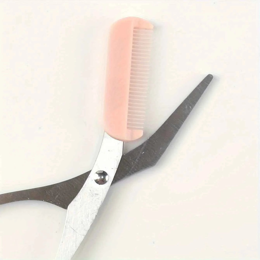 Ciseaux à cils Stainless Steel Safe Anti-scratch Trimmer for Beginners Crescent Sharp Beauty Tool Multi-color