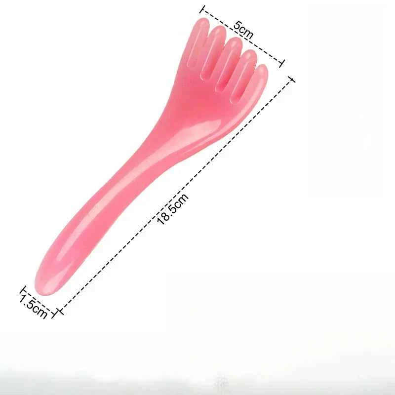 Head Massager Scalp Gua Sha for Body Neck Leg Massage Five-claw Head Scraping Stick Massage Scraping Claw Massage Visage