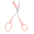 Ciseaux à cils Stainless Steel Safe Anti-scratch Trimmer for Beginners Crescent Sharp Beauty Tool Multi-color - Mycops
