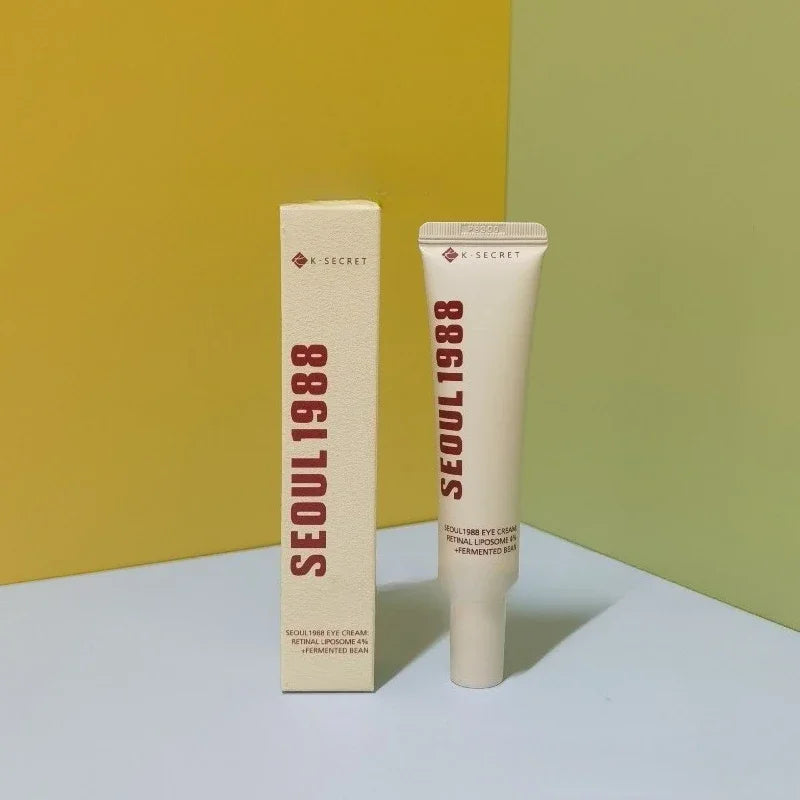 Coffret Skincare Coréen Séoul 1988 – Essence, Crème Yeux Rétinol, Solaire & Nettoyant