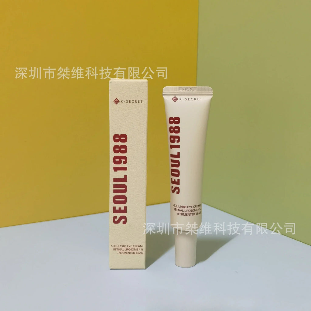 Coffret Skincare Coréen Séoul 1988 – Essence, Crème Yeux Rétinol, Solaire & Nettoyant