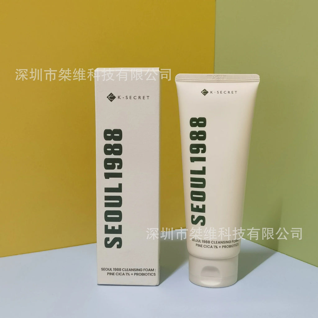 Coffret Skincare Coréen Séoul 1988 – Essence, Crème Yeux Rétinol, Solaire & Nettoyant