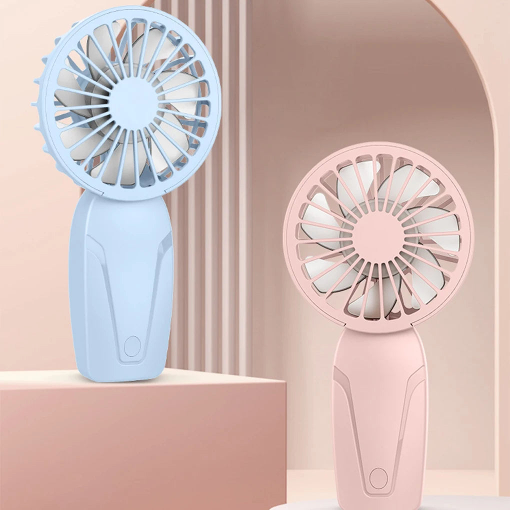 Mycops Portable Mini Fan – USB Rechargeable, Ultra-Quiet & Compact