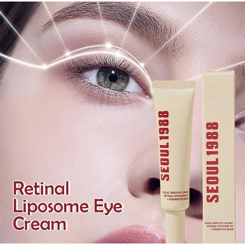 Crème Contour des Yeux Rétinol 4% Séoul 1988 – Anti-Cernes, Anti-Rides & Raffermissante